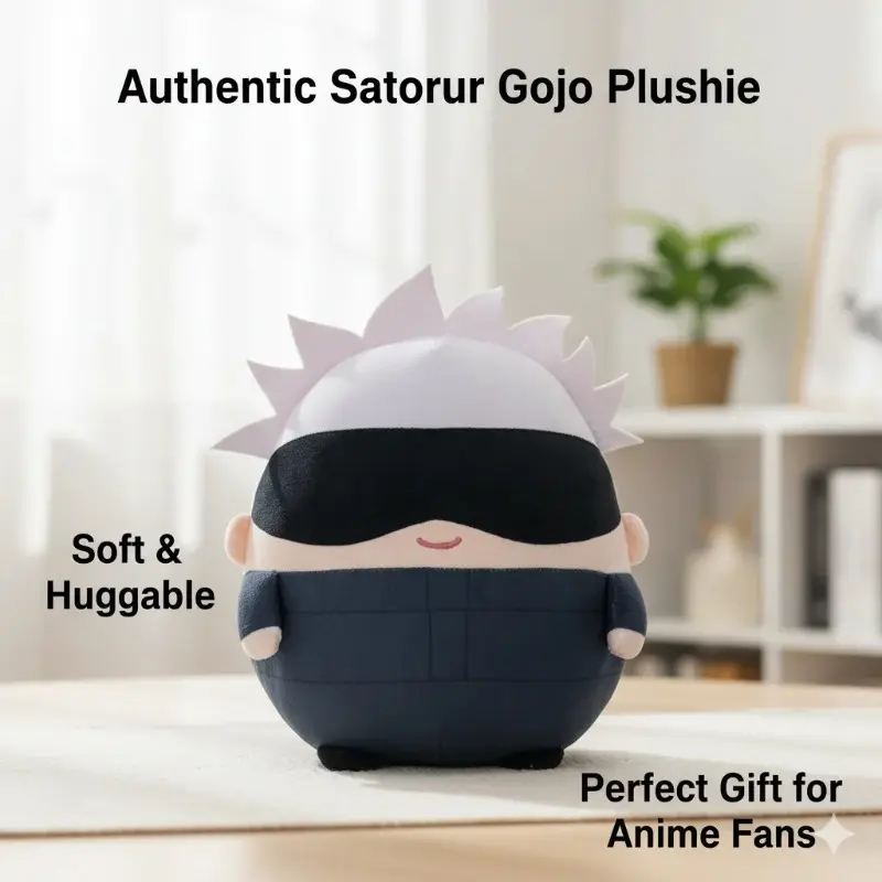 Anime Creative Q Version Jujutsu Kaisen Merchandise Gojo Satoru Suguru Geto Yuji Fushiguro Megumi Plush Toy