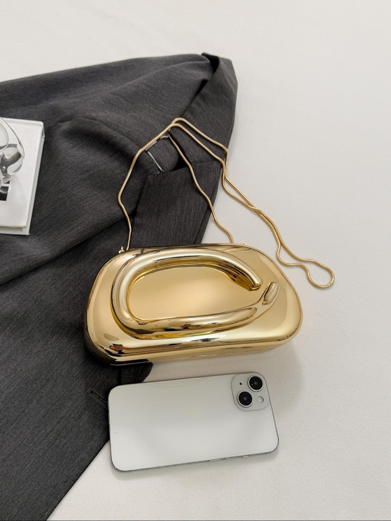 Elegant Women's Chain Strap Evening Bag, Stylish Handbag for Parties, Christmas Gift Shoulder Crossbody Bag, Perfect for Holiday Events, Elegant Bags