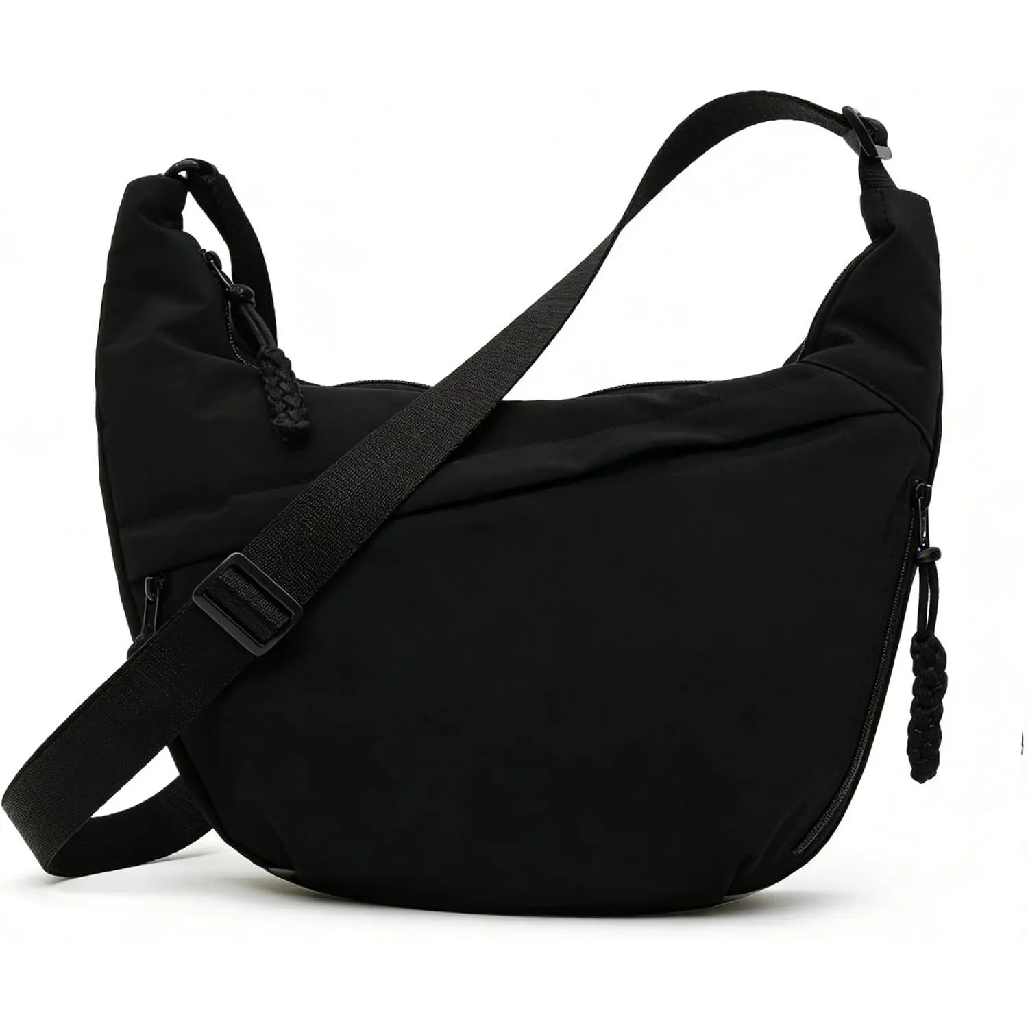 Crescent Crossbody Bags for Women, Casual Shoulder Half Moon Bag, Large Capacity Dumpling Purse Bag for Outdoor Travel