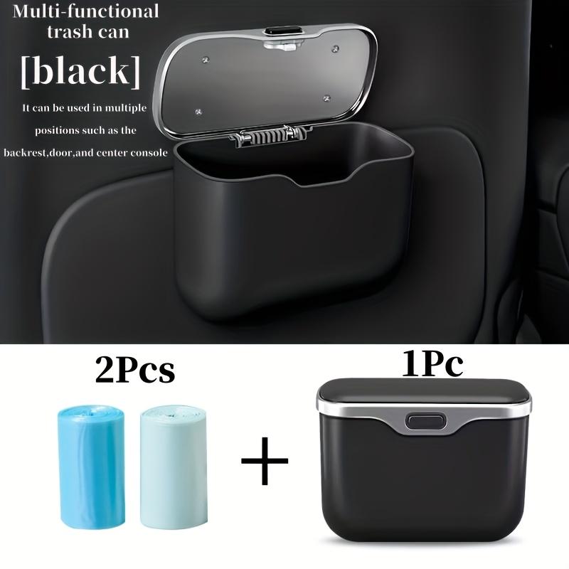 Minimalist Car Trash Can, Durable ABS Material Interior Waste Bin, Essential Accessory for Commuters and Car Owners