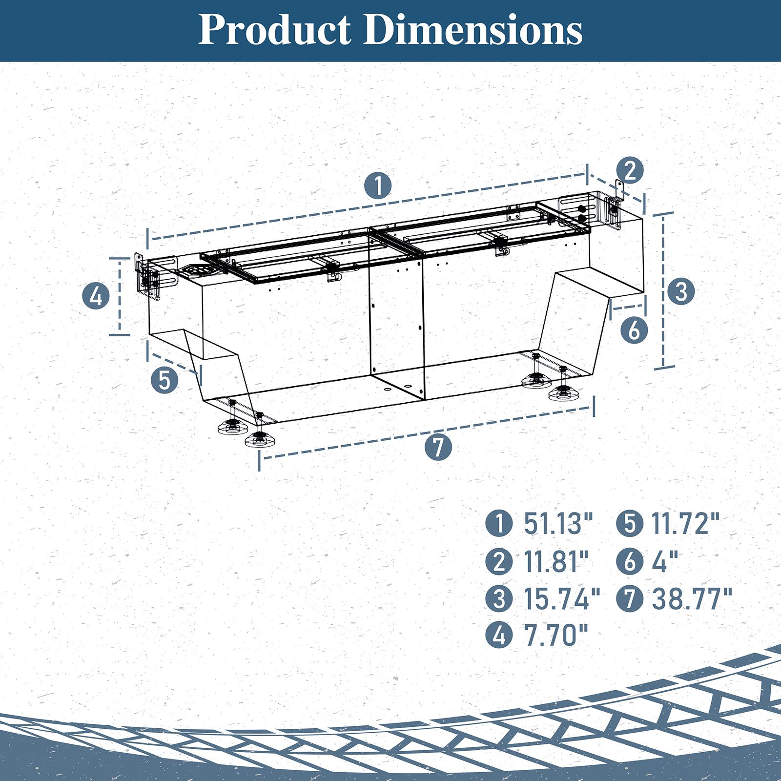 Hooke Road Pick-up Tool Box Lockable Storage Boxes for 2005-2023 Toyota Tacoma & 2015-2022 Chevy Colorado GMC Canyon 5'2" Bed Hooke Road Pick-up Tool Box Lockable Storage Boxes for 2005-2023 Toyota Tacoma & 2015-2022 Chevy Colorado GMC Canyon 5'2" Bed