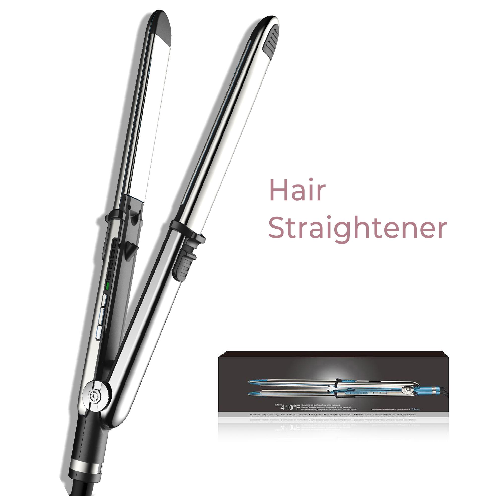 2 in 1 Hair Straightener Hair Curler, Professional Flat Iron Hair Straightener, Titanium Hair Straightening Ionic Fast Heating Hair Tools, Hair Styling Tools for Women Hairstyles, New Year Gift, Hair Styling Tools, Hair Products, Lightweight
