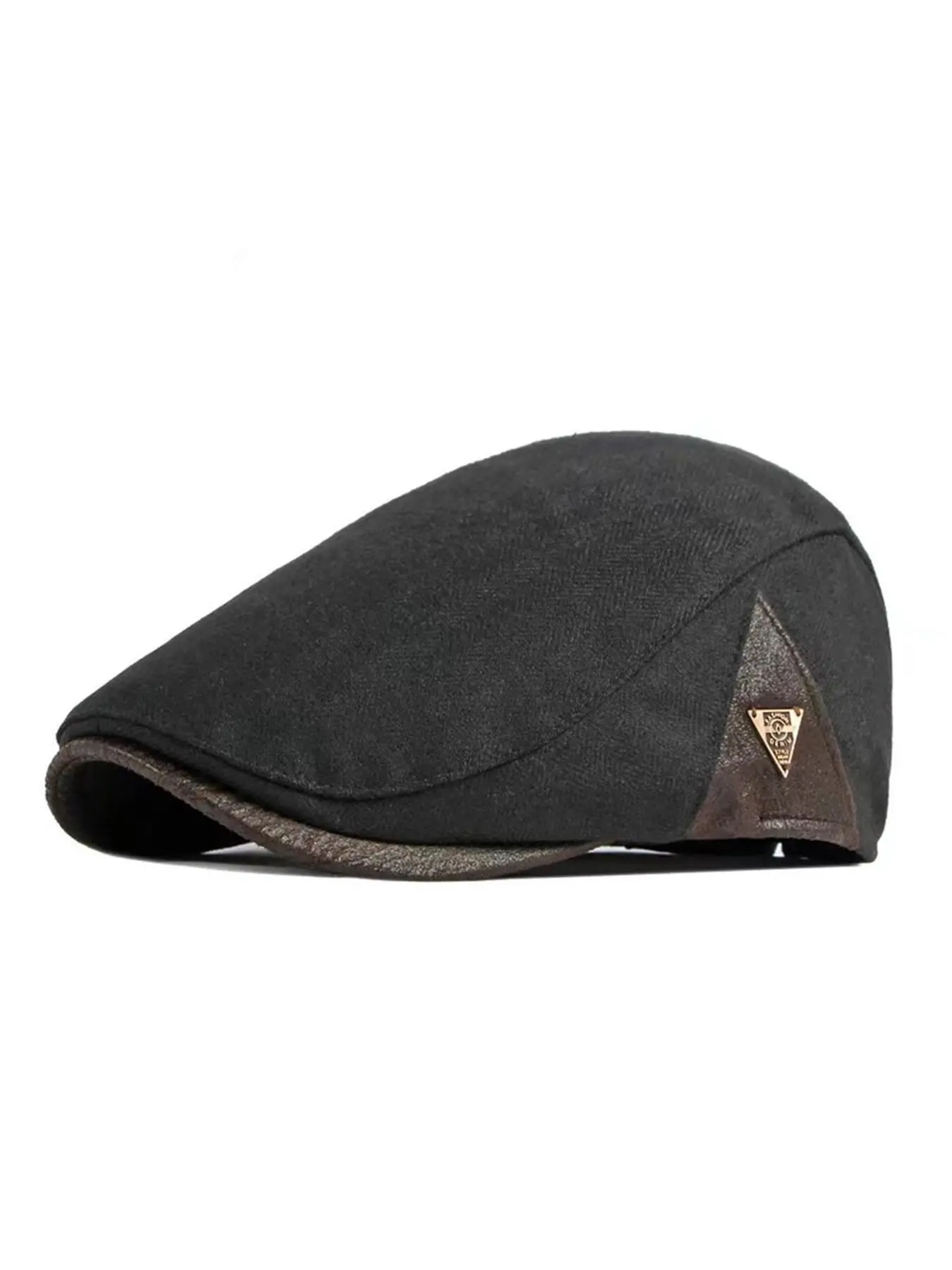 2 Pack Newsboy Hats for Men, Flat Cap Adjustable Breathable, Irish Cabbie Ivy Driving Hunting Hat, Casual Fitted Style, All Seasons, Casual Headwear