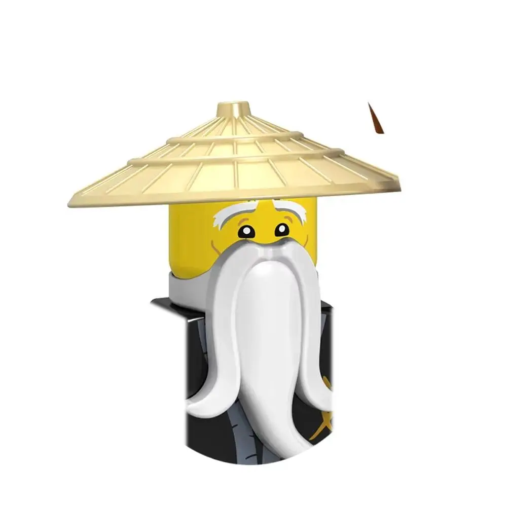 Ninja Figures Garmadon Jay Zane Kai Nya Lloyd Samukai Cole Harumi Ultra Violet Pyro Snake Morro Building Block Kids Toy
