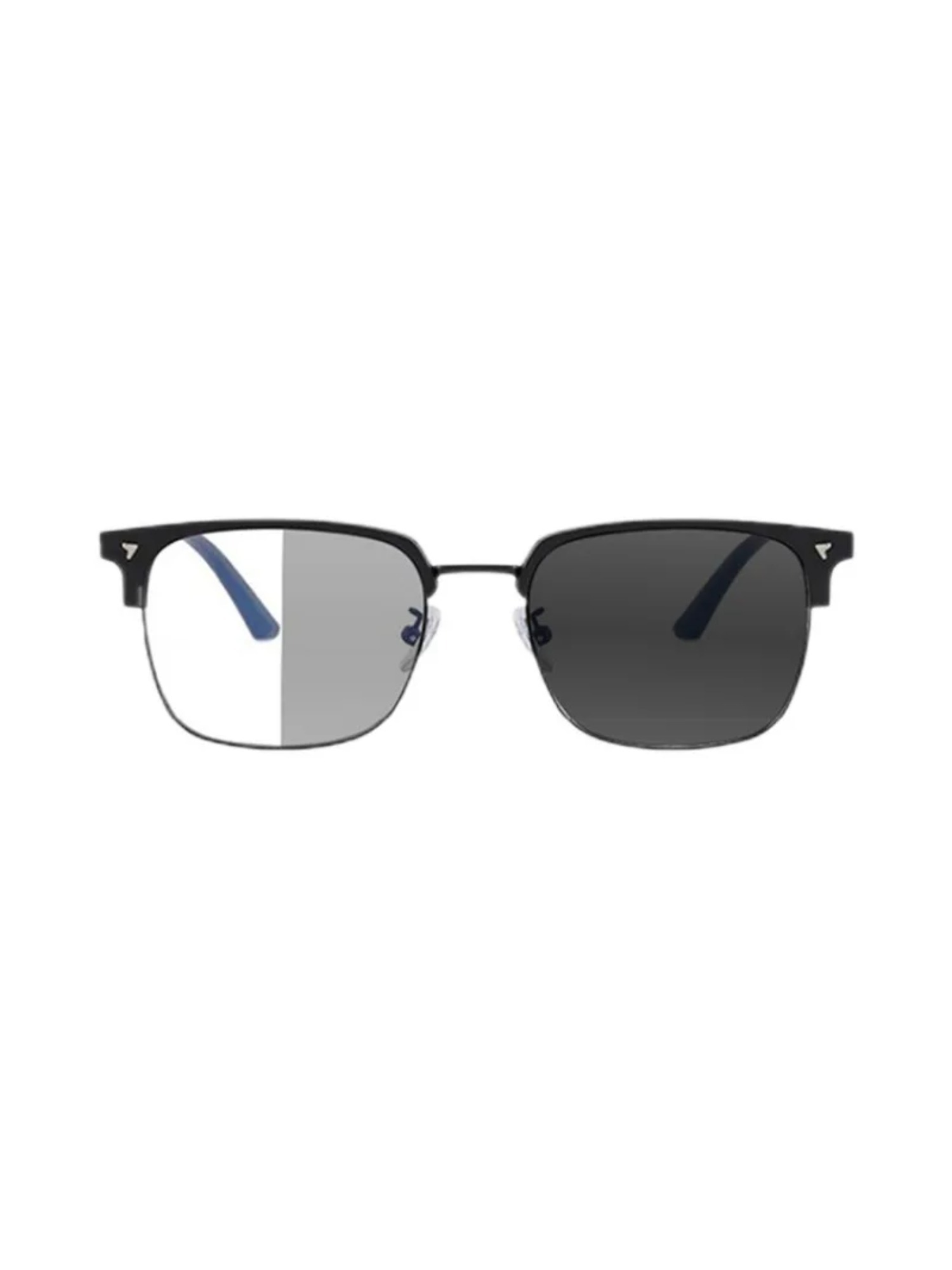 Unisex Fashion Anti Blue Light Photochromic Glasses Men Women Trendy Half Frame Glasses Photochromic Eyeglasses Trending Eyeglasses