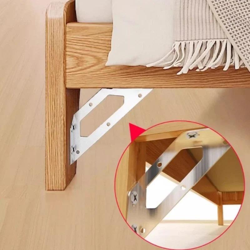 Triangular Support Frame, Furniture Bracket, Universal Corner Code Fastener, Suitable for Tables, Chairs, and Beds