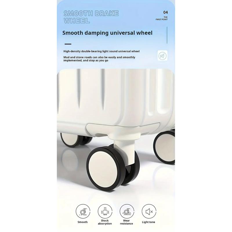 NLDD 20-inch 2 Piece ABS+PC Hardshell Luggage Set in Classic Design, Elegant and Durable Suitcases, Luggage with one handbag set, Cabin Size Travel Essentials Luxury