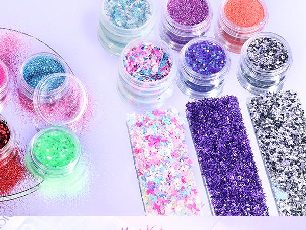 Morovan Poly Gel Nail Kit Set: With Nail Lamp and Drill 20 Glitter Colors Best Gift For Her Complete Poly Gel Nail Kit For Beginners With Everything Professional Poly Extension Gel Nail Kit For Salon Quality