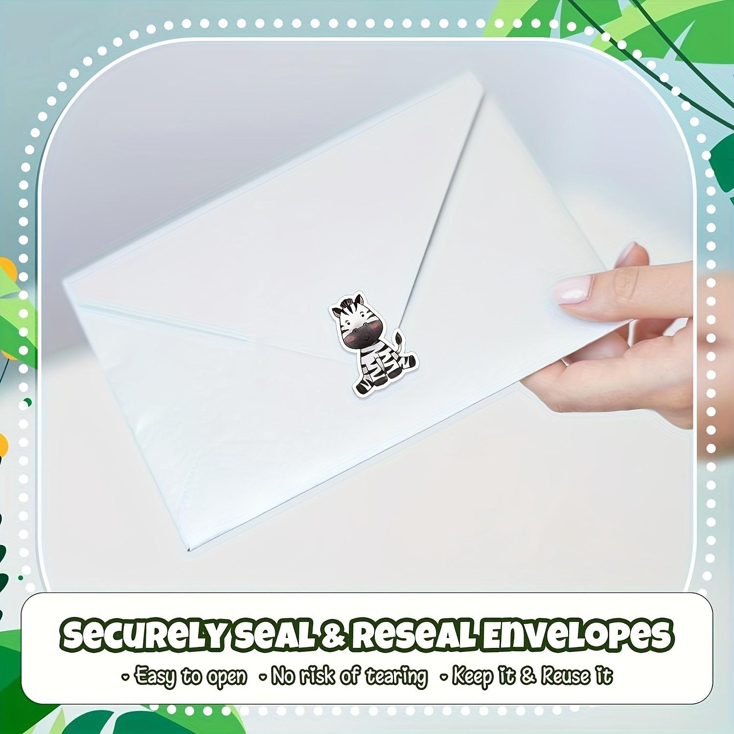 Animal Stickers Roll, 500 Sheets Per Roll, Gift Wrapping Labels, Scrapbook Stationery Stickers, Perfect for Crafts and Decorations