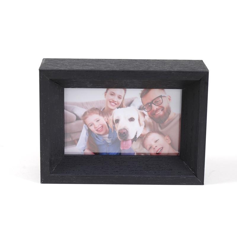 Vintage Style 3 Inch Photo Frame, Mini Decorative Frame for Living Room Bedroom, Holds 2 Photos, Ideal Gift for Birthdays Holidays