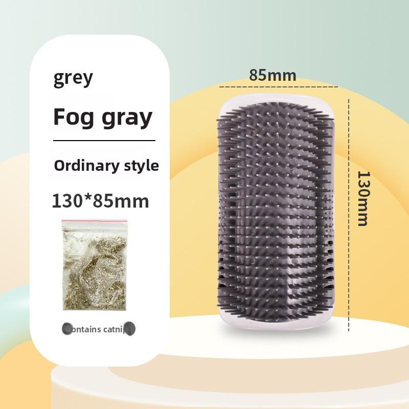 Interactive Cat Self Scratching Groomer Itch Relief Rubbing Tool Deshedding Massage Comb Relaxing Scratch Board Pet Accessory
