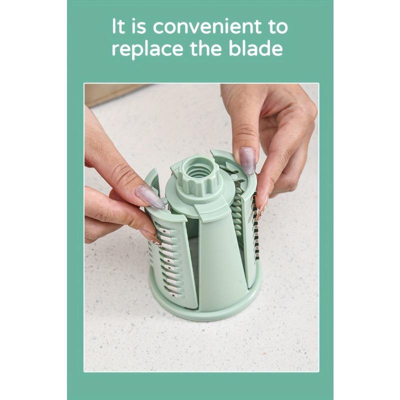 Manual Ice Maker Machine, Heavy-Duty Stainless & Plastic Hand-Crank Ice Crusher, Portable No-Electricity Ice Maker with Operation, Suitable for Home Outdoor Ice Businesses