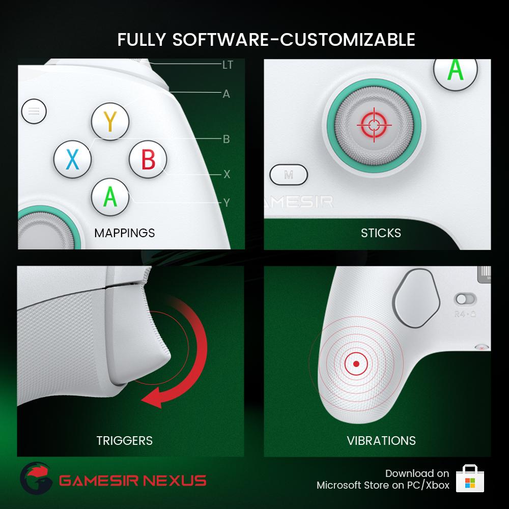 GameSir G7 SE Wired Controller for Xbox Series X|S, Xbox One & Windows 10/11, Plug and Play Gaming Gamepad with Hall Effect Joysticks/Hall Trigger, 3.5mm Audio Jack GameSir G7 SE Wired Controller for Xbox Series X|S, Xbox One & Windows 10/11, Plug and Play Gaming Gamepad with Hall Effect Joysticks/Hall Trigger, 3.5mm Audio Jack