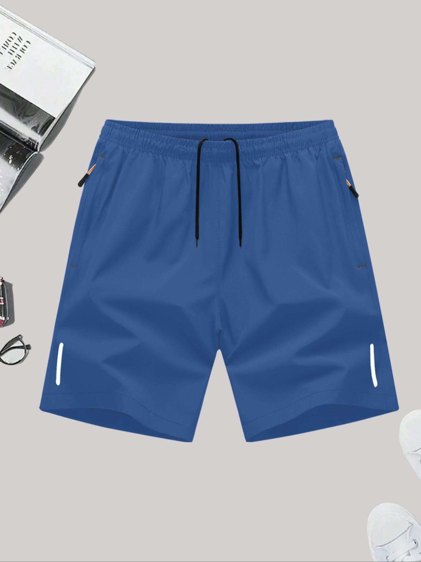 Men's Casual Sports Shorts, Quick-Drying Running Fitness Training Breathable Fashion Printed Knee Length Pants