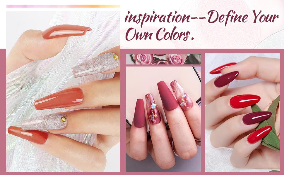 JODSONE 35 PCS Gel Nail Polish Set with 32 Colors 5ml Each Bottle Base Coat No Wipe Matte Glossy Top Coat Green Blue Red Pink Collection Gifts for Women Mother's Day Gifts - Daily JODSONE 35 PCS Gel Nail Polish Set with 32 Colors 5ml Each Bottle Base Coat No Wipe Matte Glossy Top Coat Green Blue Red Pink Collection Gifts for Women Mother's Day Gifts - Daily