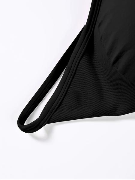 Women's Sexy Backless Sports Bra Set, High Elastic Nylon Fitness Bras, Comfortable Slimming Underwear, All Seasons Wear