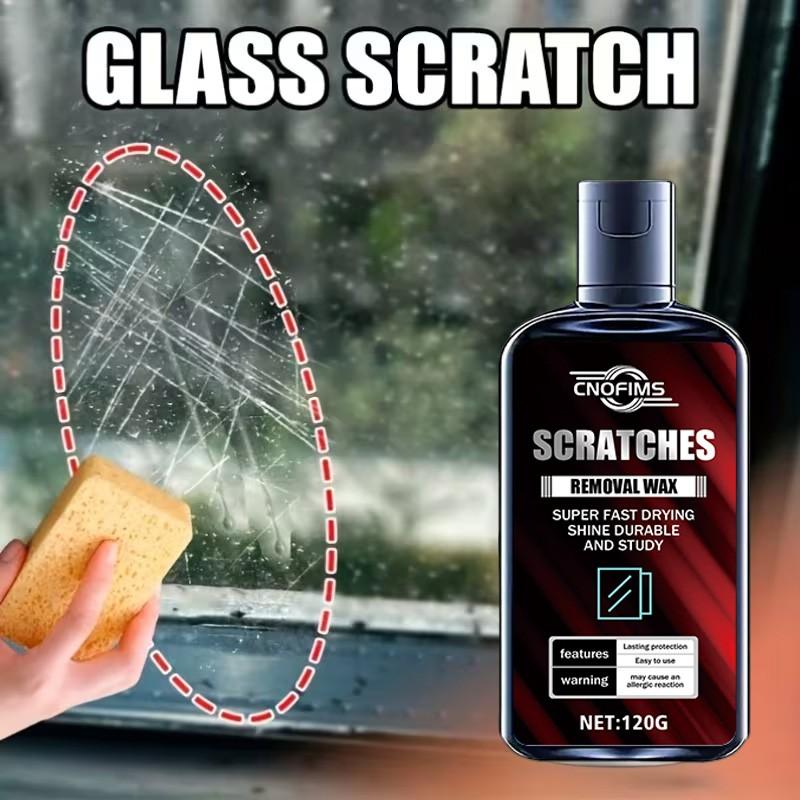 Multi-Purpose Scratch Polish Agent, Bathroom Glass RV Bathtub Polishing Repair, Remove Scratches Clear No Residue, Essential Cleaning Tool