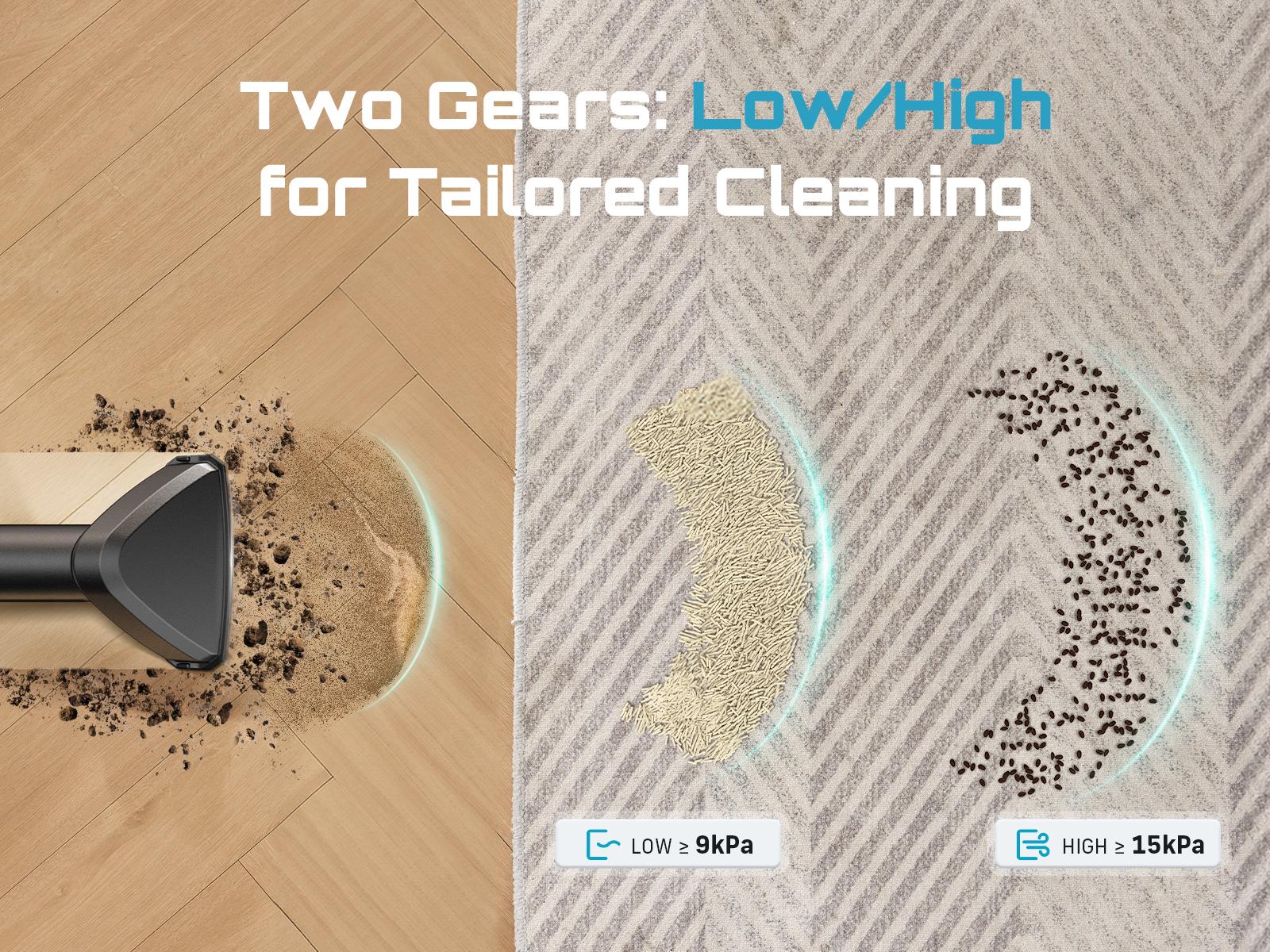 [Seesii] Cordless Vacuum Wet&Dry, 2.6Gal 2-Speed Portable Shop Vac with Blower, 3-in-1 Cordless Vacuum Cleaner with Strap, 4 Wheels and Attachments, Ideal for Garage/Car/Workshop/House，FathersDayGift