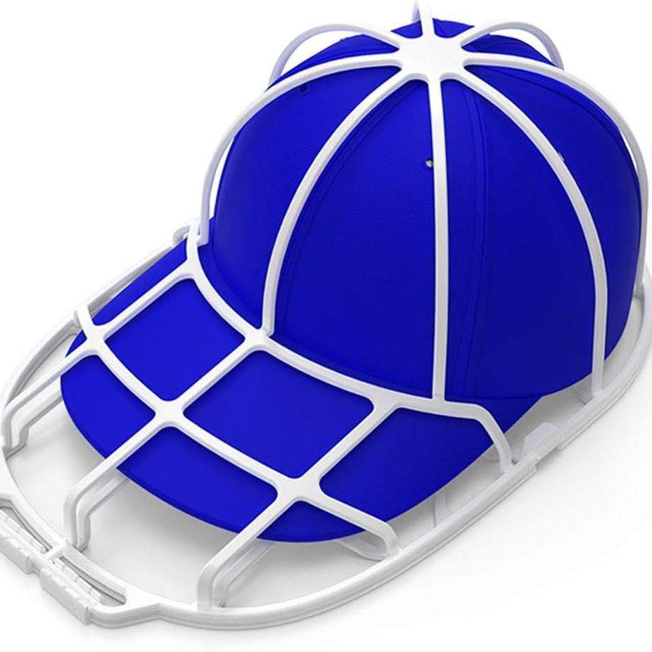 Hat Washer Cage for Washing Machine, Baseball Cap Cleaner Frame, Cap Shaper & Hat Protector