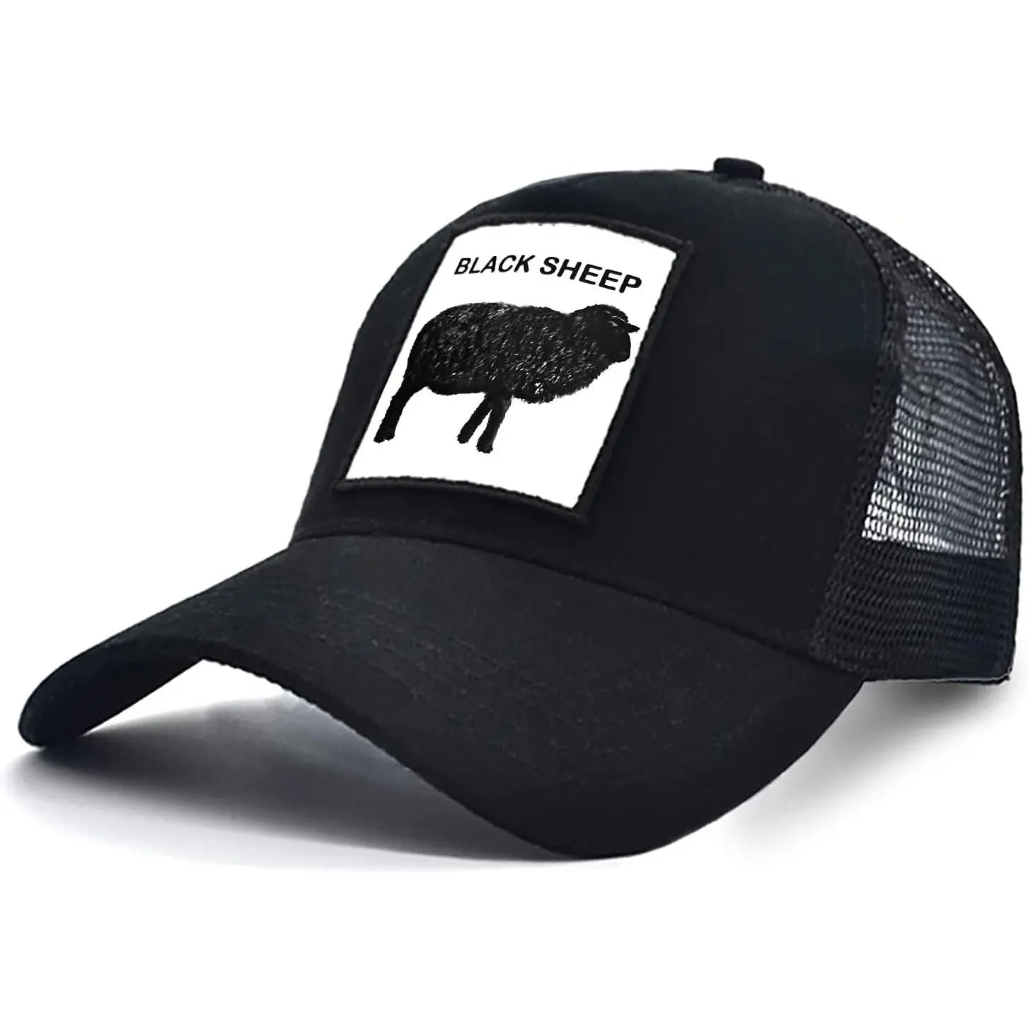 Baseball Cap Patch Embroidered Trucker Hat Plain Mesh Adjustable Outdoor Sport Hunt Ball Caps(Gift)