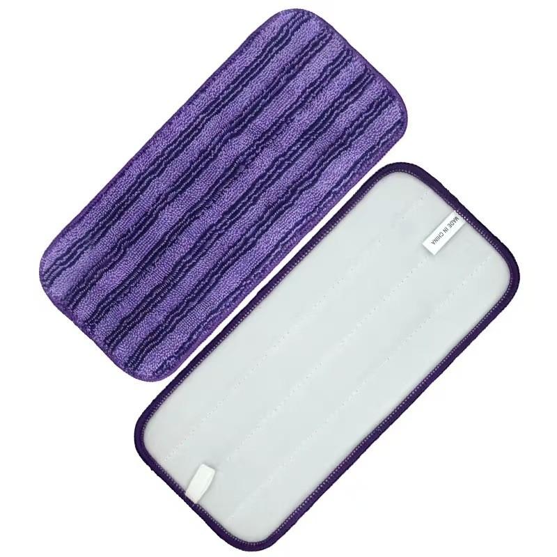 Reusable Microfiber Mop Pad for Swiffer Wet Jet, 12-Inch Dry/wet Mop Replacement, Easy Install, Durable Floor Cleaning Supplies