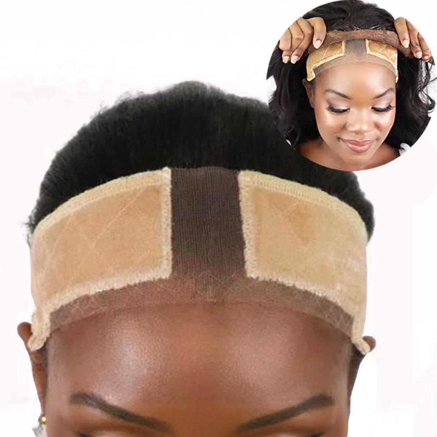 Lace Grip Wig Cap for Women, Transparent Lace Front Wig Caps, Non Slip Wig Gripper for Keeping Wigs in Place, Hair Weave Extensions, Wig Cap with Grip Headband, Wig Glue Alternative