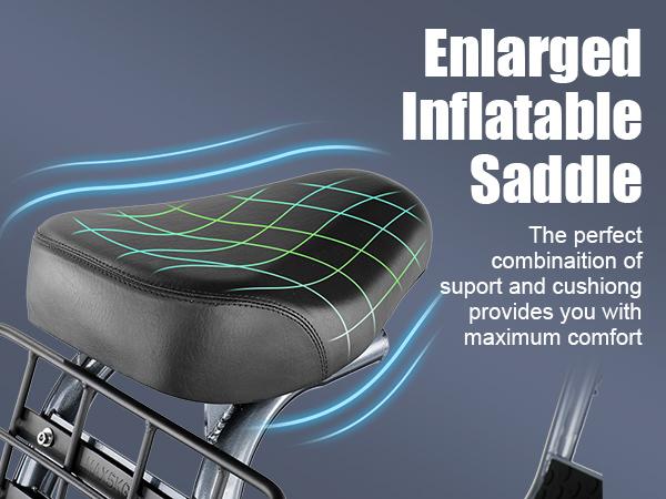 CAROMA Peak 1200W Electric Scooter with Seat, 14" Fat Tire Electric Scooter Adults, 500Wh Battery up to 30 Miles&20MPH, Foldable Adult Electric Scooter for Commuting with Basket&Shock Absorbing