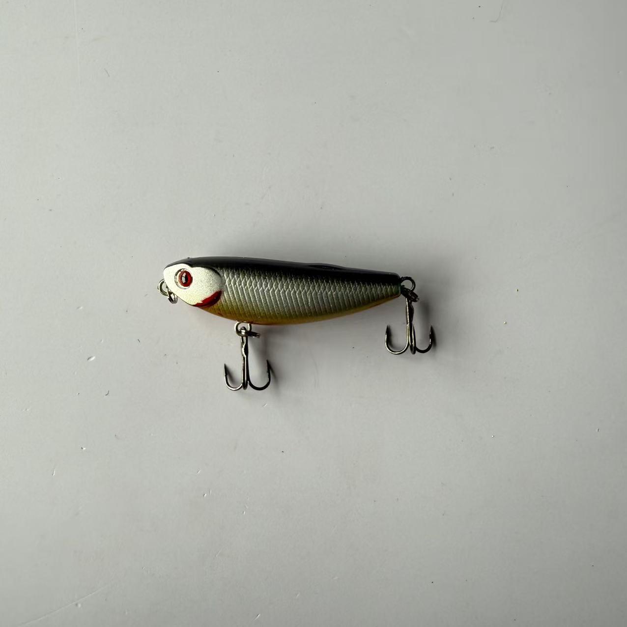 Large brand replica, popular, 1pcs, Luya bait floating water pencil words dog horse mouth trout Luo Fei white bait special kill, suitable for freshwater and seawater fishing accessories fishing gear supplies