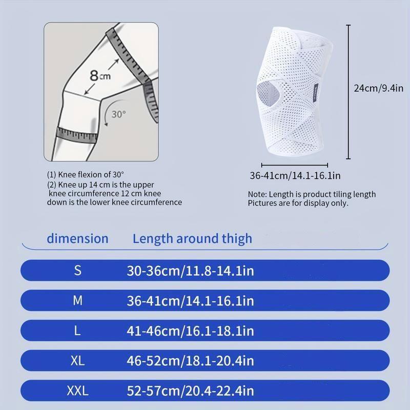 New Enhanced Compression Knee Brace, Adjustable Breathable Sports Knee Stabilizer Support, Ideal Gift for Men and Women, Custom Design, Knee Brace Stabilizers