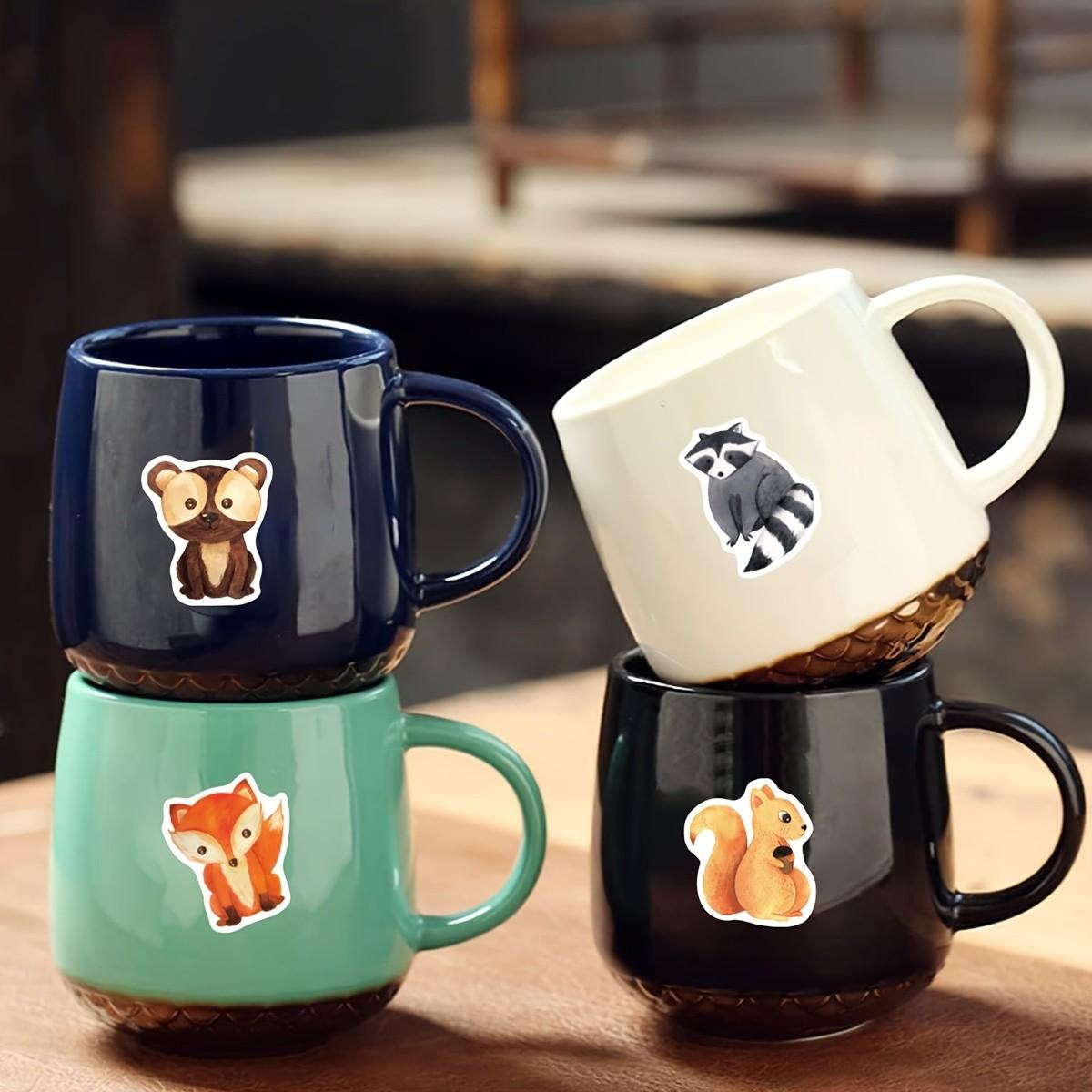 Animal Stickers Roll, 500 Sheets Per Roll, Gift Wrapping Labels, Scrapbook Stationery Stickers, Perfect for Crafts and Decorations