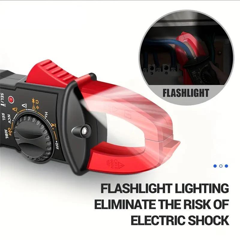 Digital Clamp Meter St180 4000 Counts, Multimeter Clip Voltmeter Ac Dc Voltage Current Tester, Universal Instrument Test Tool