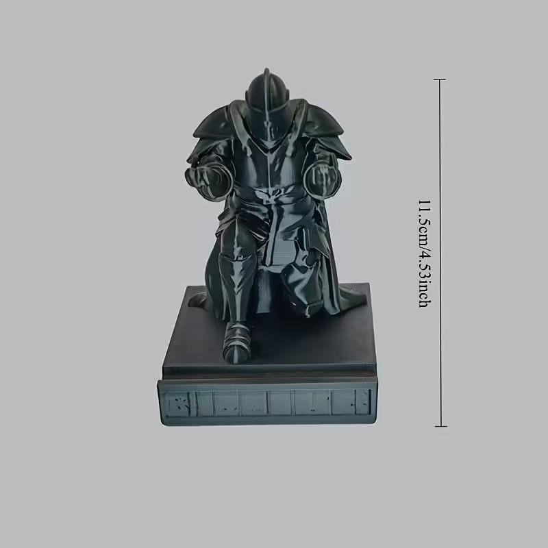 Creative Medieval Knight/executive Theme Desktop Decor, 3D Printed Pen Holder, Pla Eco-Friendly Material, Unique Office Accessory