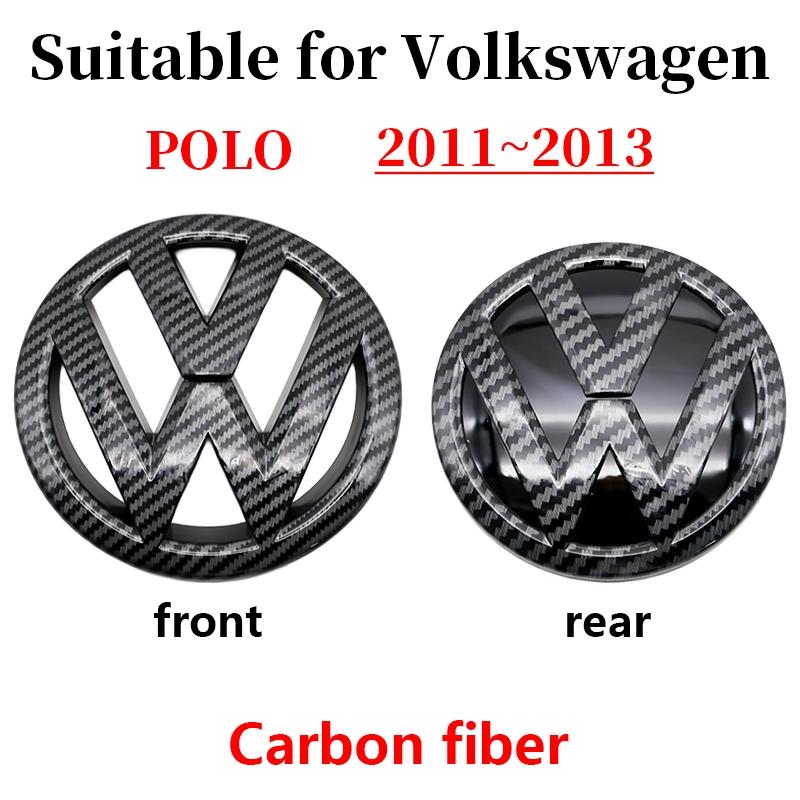 Volkswagen Car Front & Rear Emblem, Hood Decoration, Scratch Resistant, Durable, Replacement Badge, Fits Polo 2011-2013 & All Vw Models