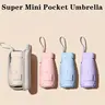 Pastel Pocket-Sized Foldable Rainproof Umbrella - Lightweight, Windproof, Waterproof, Durable, Reinforced, UV Blocking Compact Umbrella for Travel, Commute, Beach Trips (Sports & Outdoor Accessory)