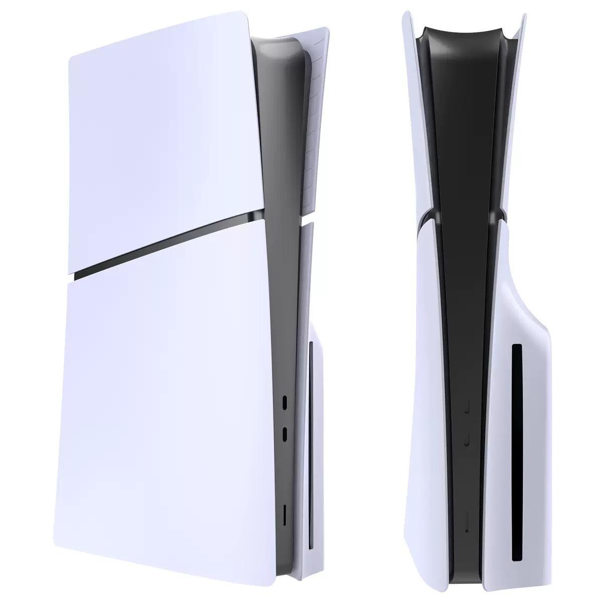 Faceplate Cover for Playstation 5 Slim Disc Edition, Protective Abs Shell, Scratch-Resistant Matte Surface, Game Supplies & Accessories