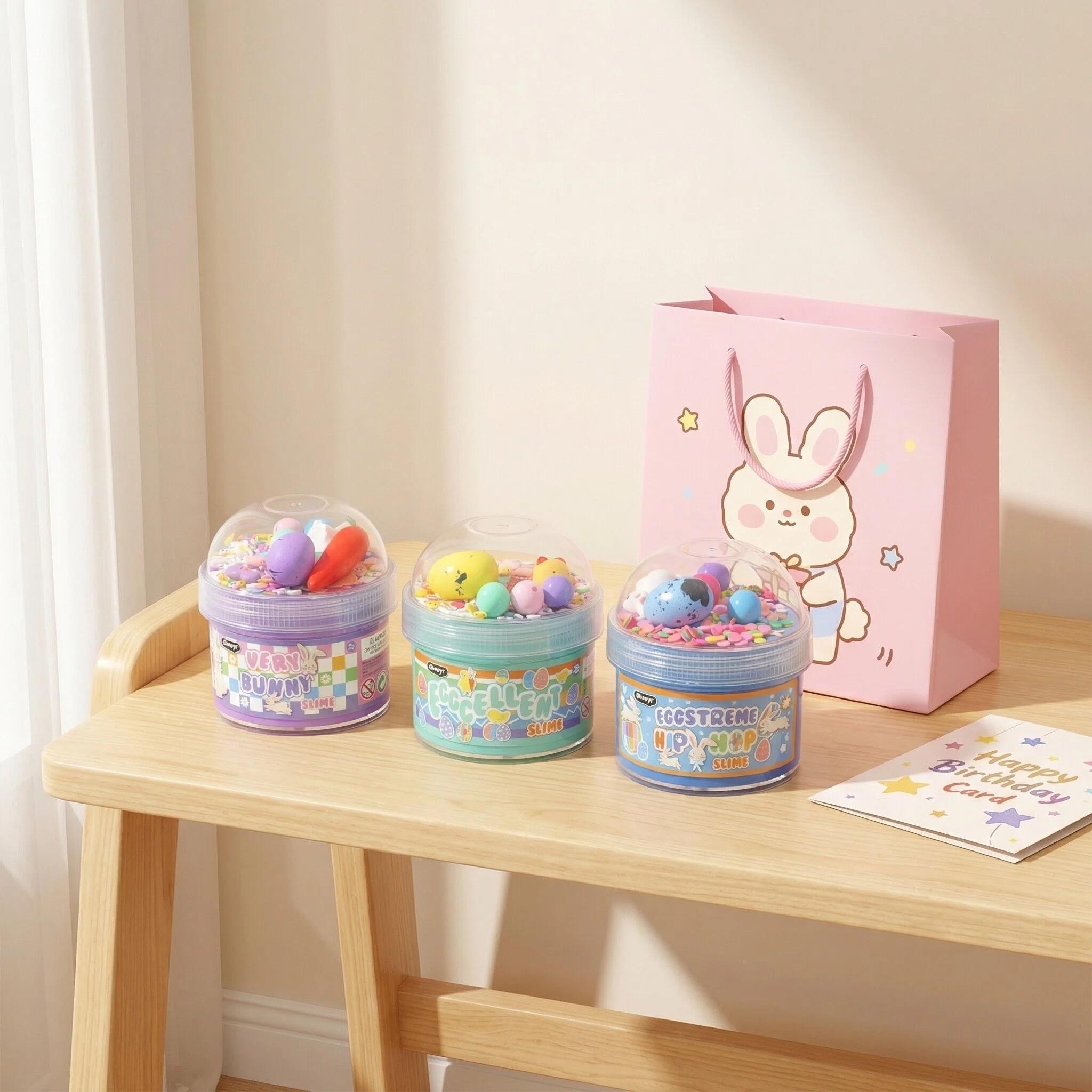 Magic Slime Easter Series, DIY Fun, Stress Relief, Non-Toxic Safety, Perfect Creative Toy, Gel Form, Model Bd260406