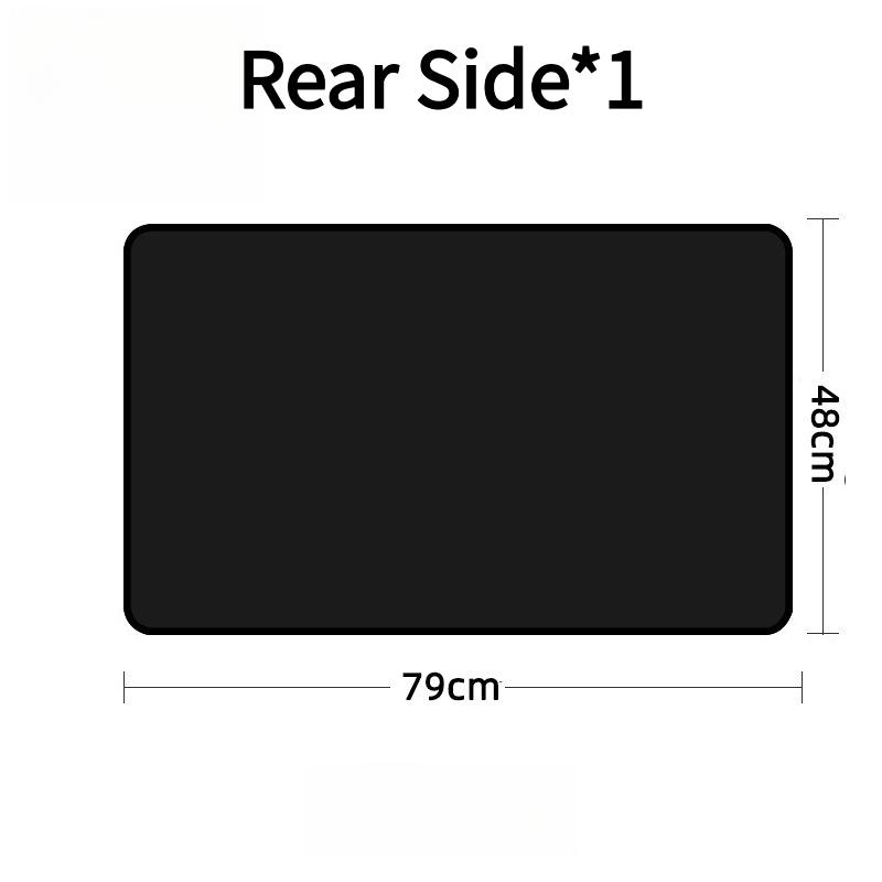 Magnetic Car Side Window Sun Shades for Summer Travel, Foldable UV Protection Car Sunshade, Heat Insulation Easy Install Sun Visor for Road Trip Camping-YY1