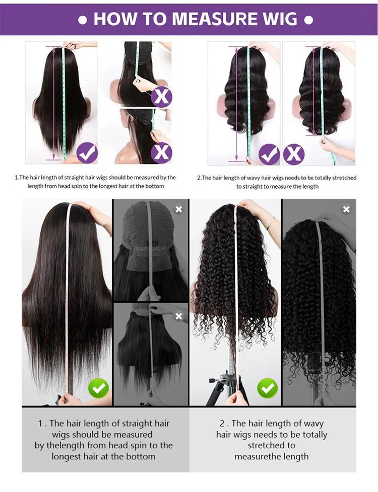 Mylockme Hair 13x4 Body Wave Lace Front Wigs Human Hair Pre Plucked HD Transparent 13x6 Lace Frontal Wig 180% Density Brazilian Virgin Human Hair Lace Front Wigs for Women Natural Black Color