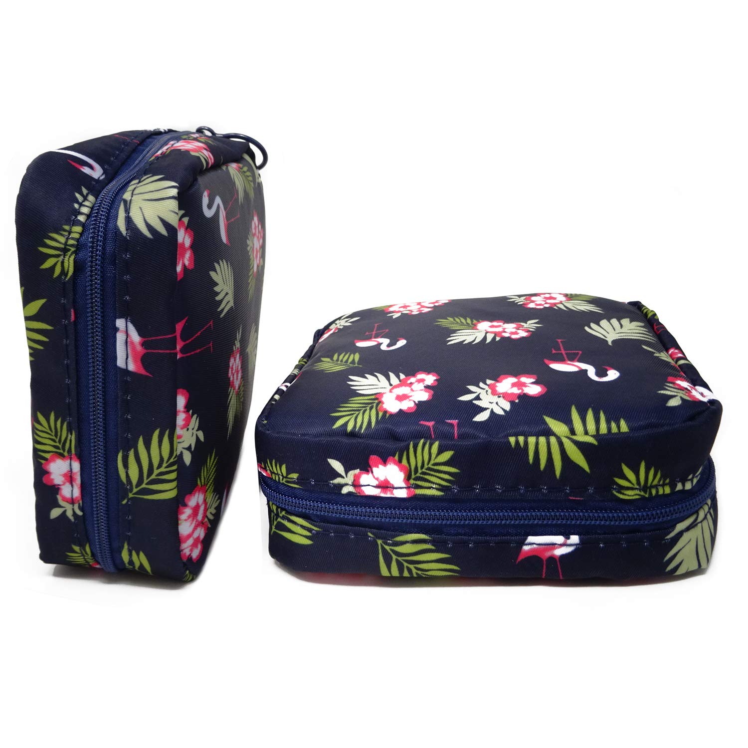 Storage Pouch, 1 Count Portable Menstrual Pad Storage Pouch, Small Zipper Travel Pouch for Outdoor Travel, Home Organizer Supplies