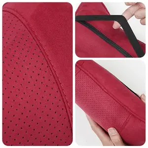Car Seat Headrest Soft Suede Neck Pillow For Infiniti Q50 G37 FX30 FX35 Q60 QX50 M37 ESQ JX35 Q30 FX50 Auto Interior Accessories