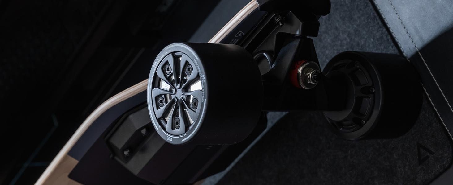 MEEPO V5 Electric Skateboard with Remote, Top Speed of 29 Mph, Smooth Braking, Easy Carry Handle Design, Suitable for Adults & Teens Beginners Mobgriptape Rubber Wheels skateboard skateboard skateboard