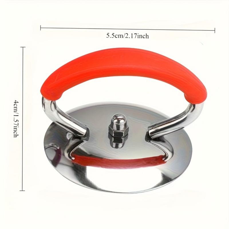 Stainless Steel Pot Lid Replacement Knob Set, Universal Fit for Glass Pots, Includes Non-Slip Gasket and Installation Screws