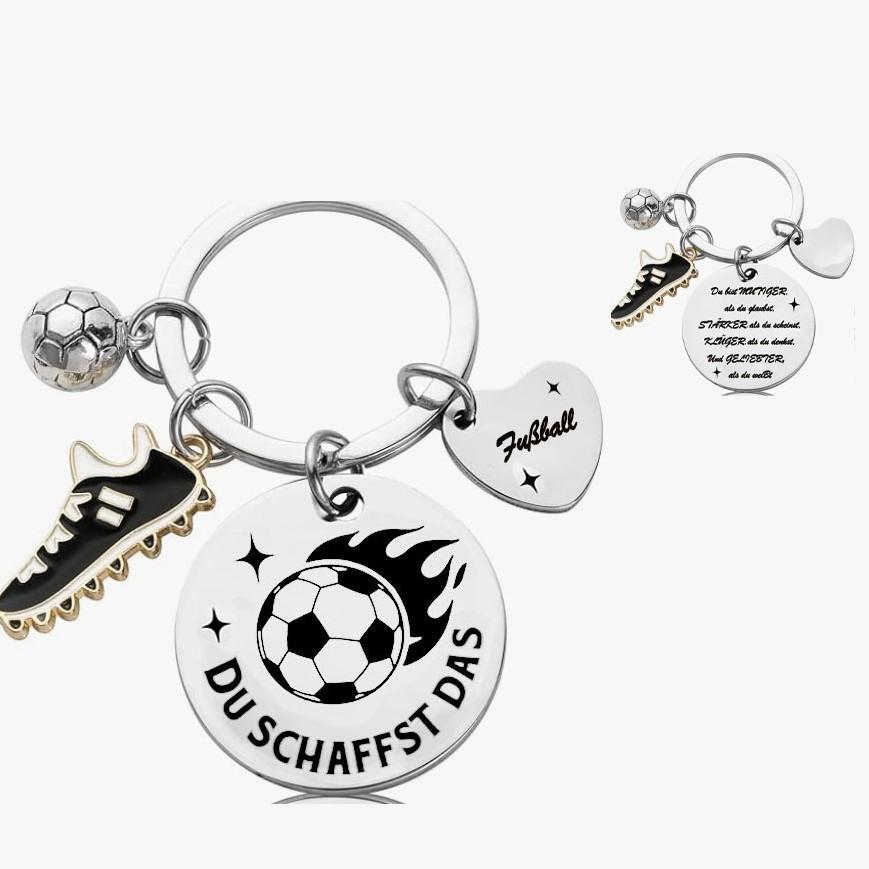 A new 2026 World Cup football enthusiast keychain sports event gift for your child's boyfriend