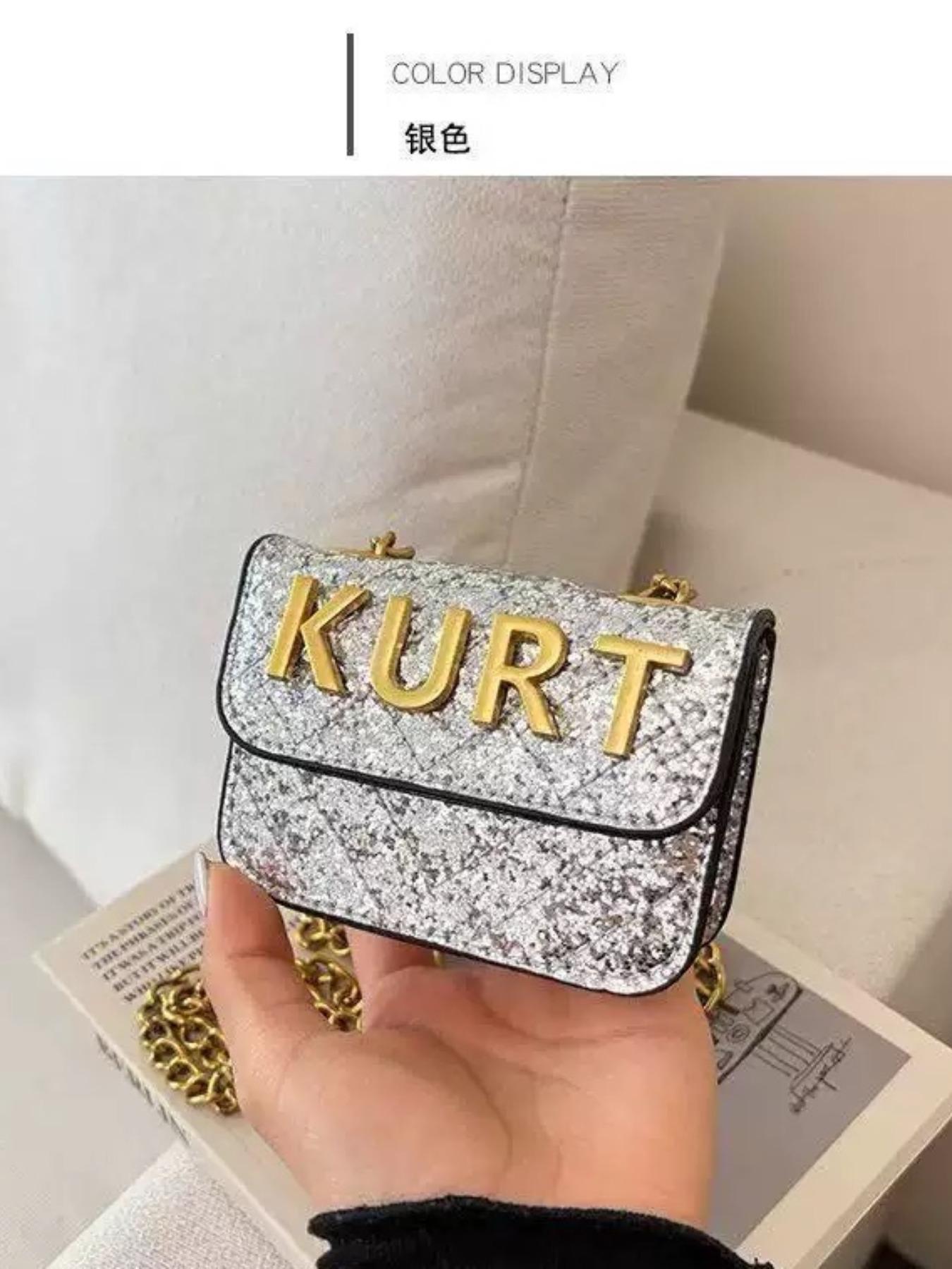 Mini Magnetic Crossbody Chain Bag, Casual Letter Cover Wallet, Small Shoulder Bag, Multi-Color Options, All Seasons Use