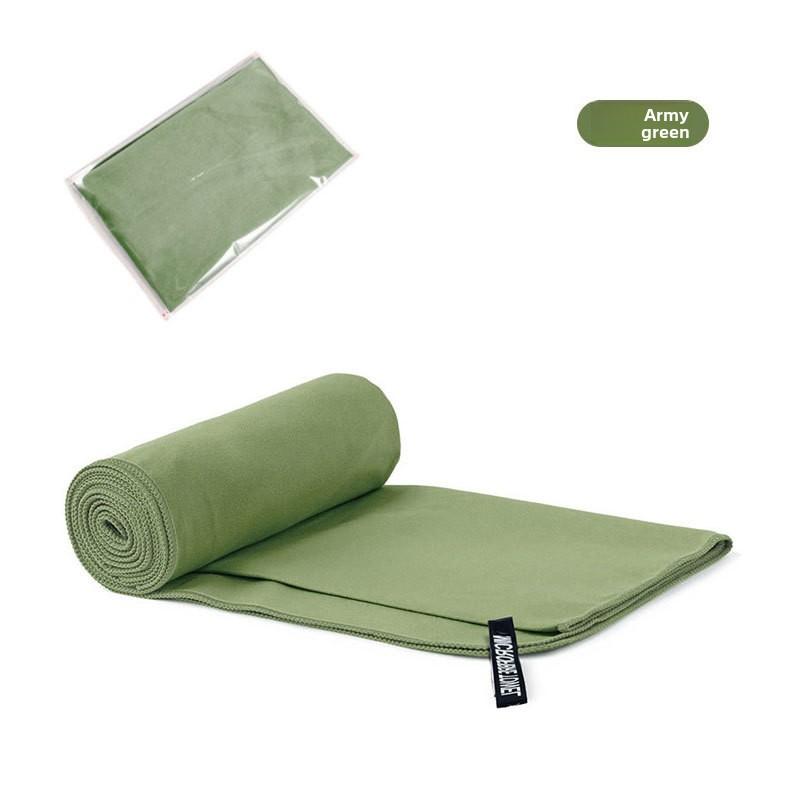 Double-sided velvet quick-drying sports towel sweat-absorbing beach towel made of microfiber