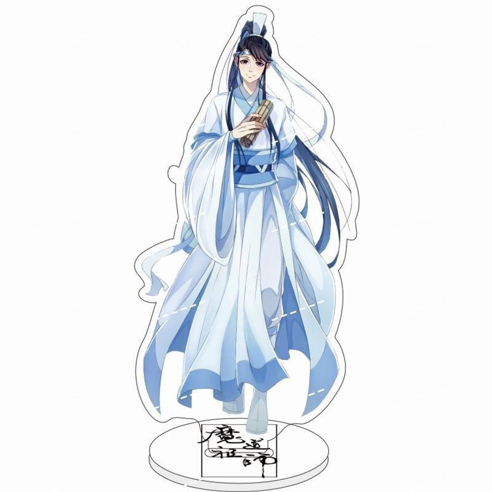 15CM Hot Anime Acrylic Stand Model MO DAO ZU SHI Cartoon Figures Wei Wu Xian And Lan Wang Ji Su She Collection Gifts