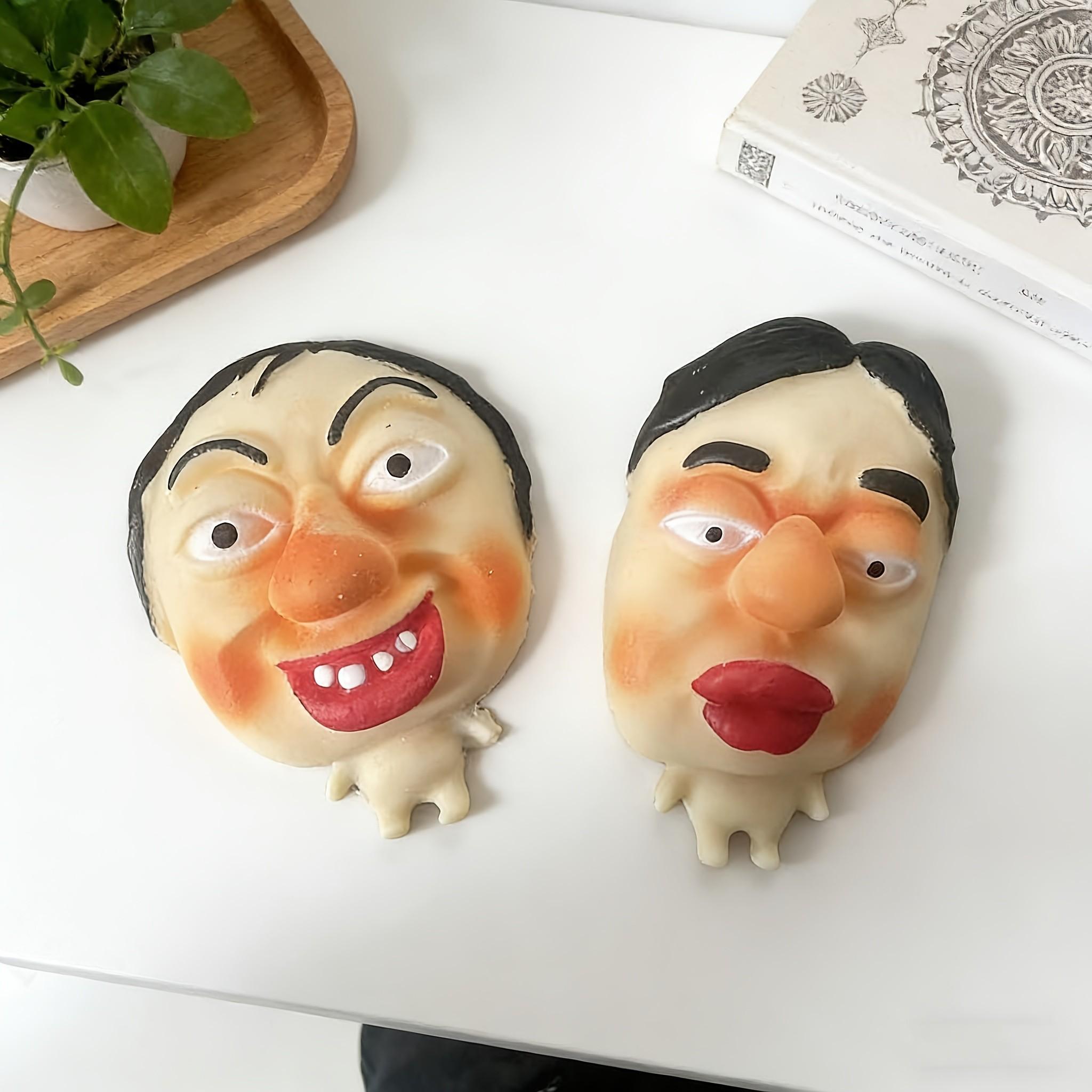 Creative Squishy Doll Toy, Funny Squishy Puppet Gift, Perfect for Office, Home, Party, Birthday, Prank Play, Da-Fp-H1 Model