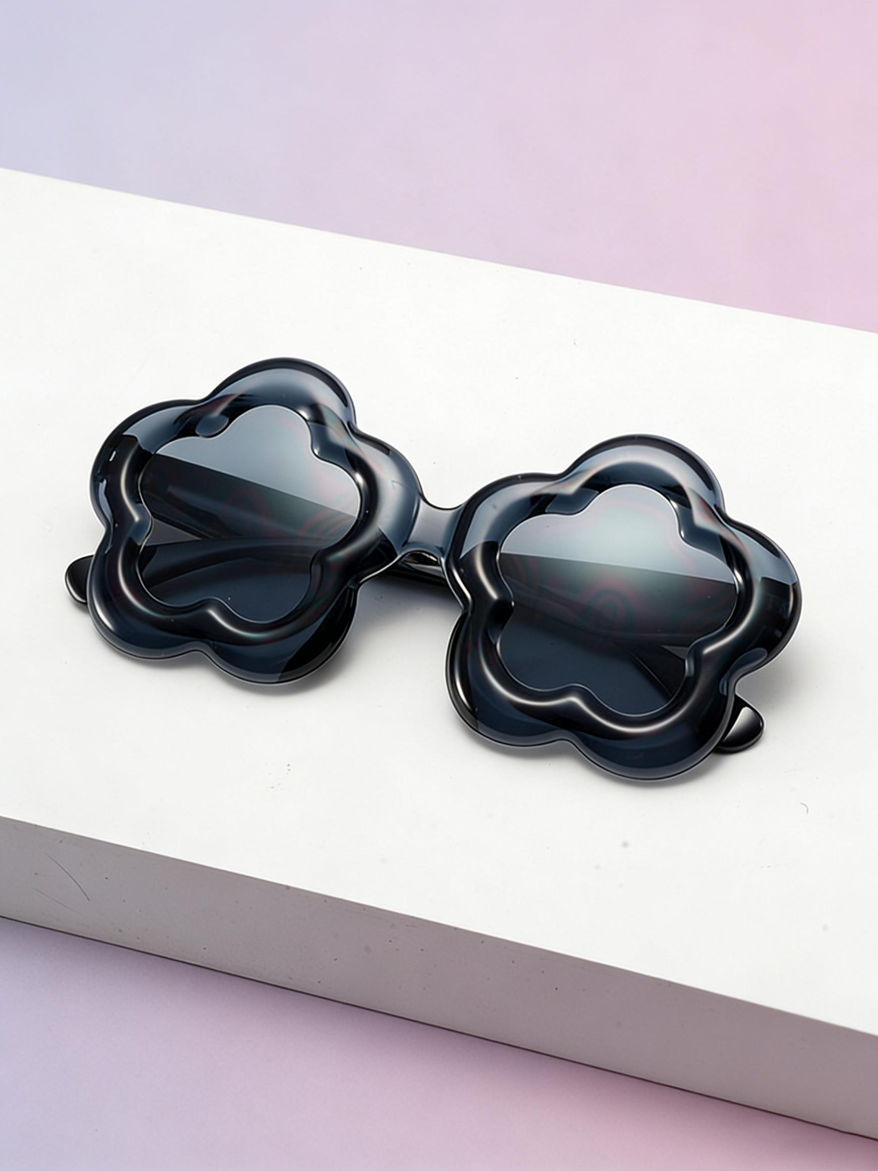 Women's Fashion Sunglasses, Jelly Style Lace Frame, Cute Sweet Beach Vacation, College Party, Perfect Gift for Parties