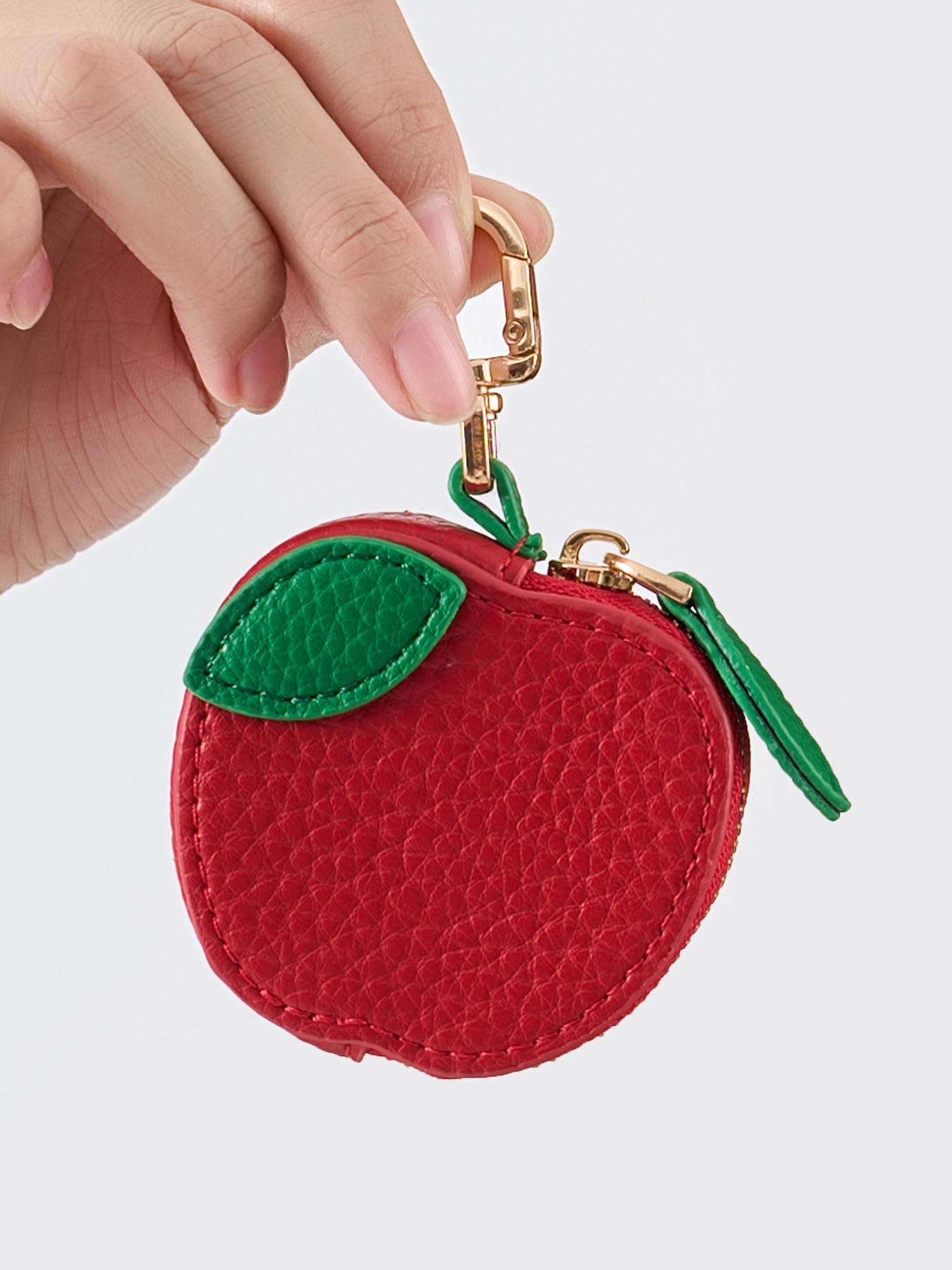 Fruit bag pendant, keychain fruit pendant, Cute Keychain, keychainaccessory, compatible with airine tag wallet, perfect giftfor bags and backpacks, all season casual style, Ideal Gift, Keychain Wristlet
