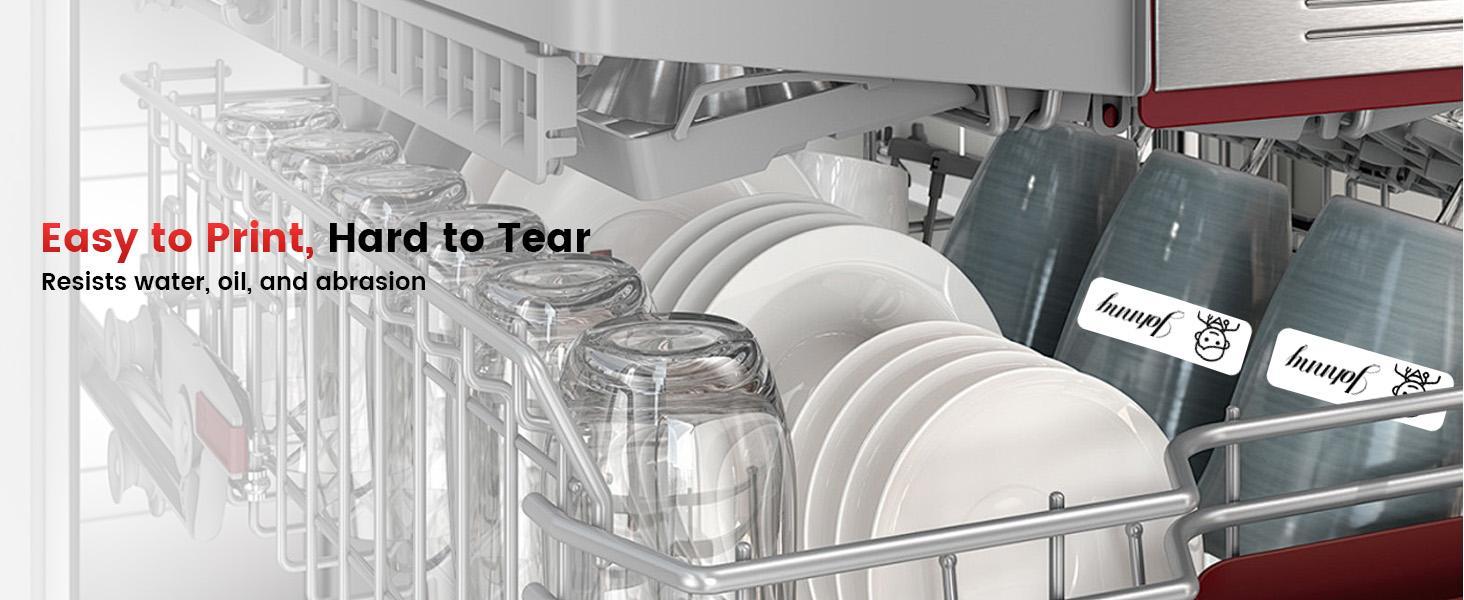 Phomemo A30 Thermal Transfer Ribbon & Label Printer – Bluetooth Portable Label Maker for DIY Gift Wrapping, Decorative Ribbon Printing, Ideal for Holidays, Weddings, Birthdays, Crafts & Small Business, Compatible with Phones & PC